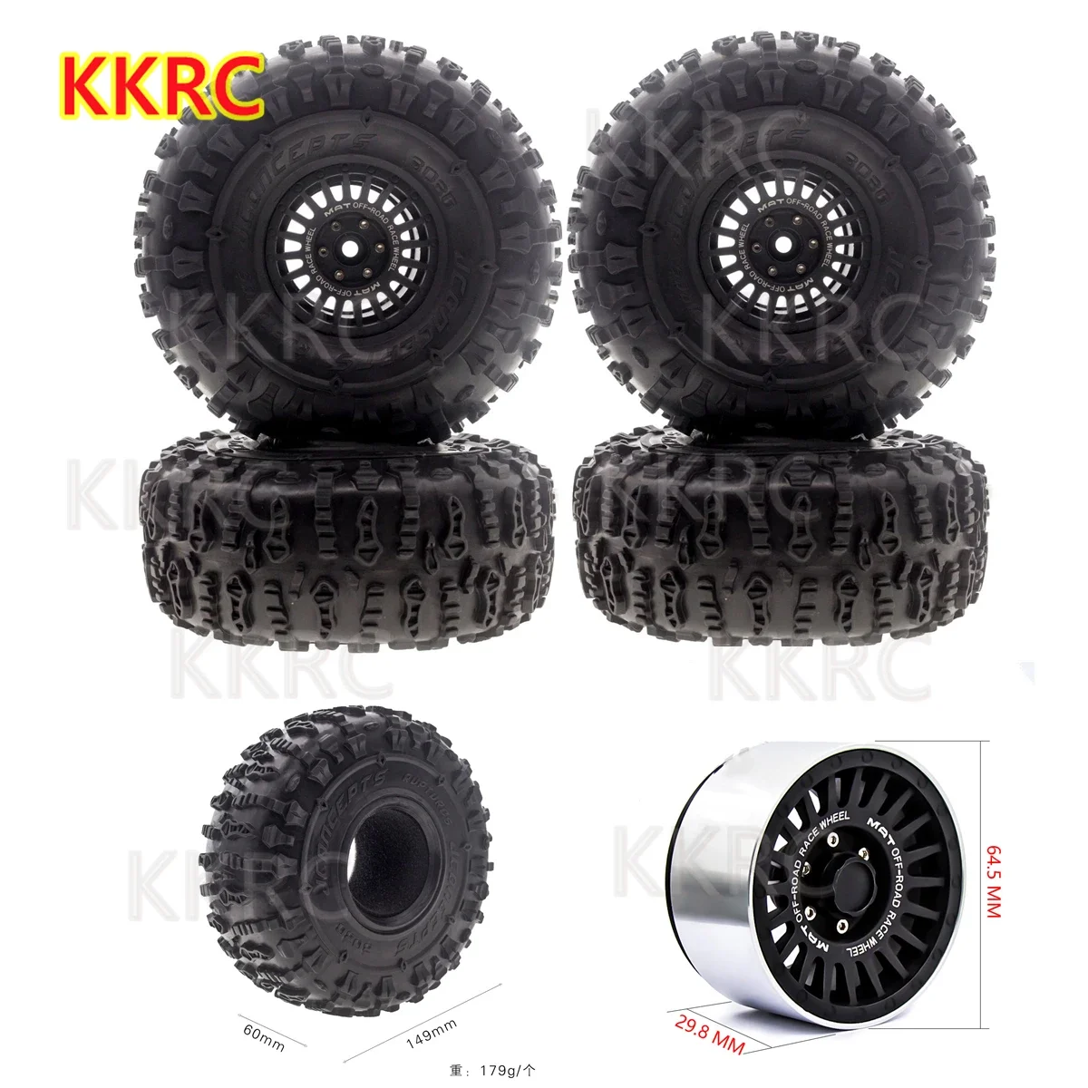 Колесные диски и резиновая шина PigRC 2,2 дюйма Beadlock для 1/10 RC Rock Crawler Axial SCX10 RR10 AX10 Wraith 90048 90018 KM2
Колесные диски и резиновая шина PigRC 2,2 дюйма Beadlock для 1/10 RC Rock Crawler Axial SCX10 RR10 AX10 Wraith 90048 90018 KM2