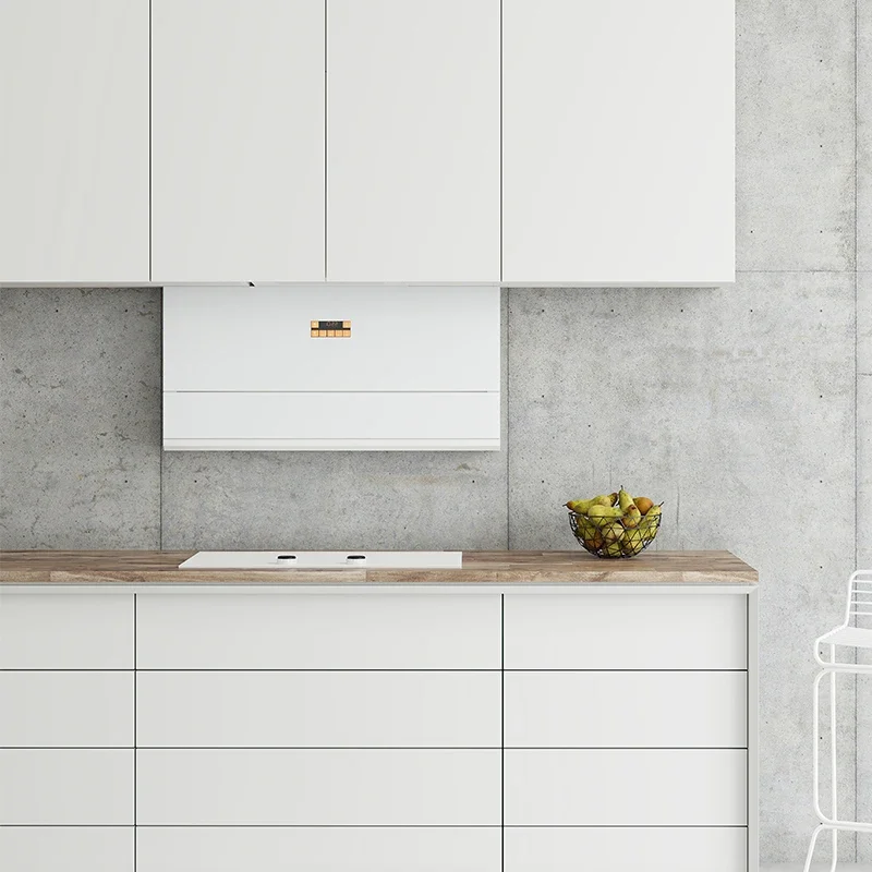 White Minimalist Ultra-Thin Side-Suction Type Kitchen Ventilator Household Open Kitchen Large Suction 7 Words
White Minimalist Ultra-Thin Side-Suction Type Kitchen Ventilator Household Open Kitchen Large Suction 7 Words