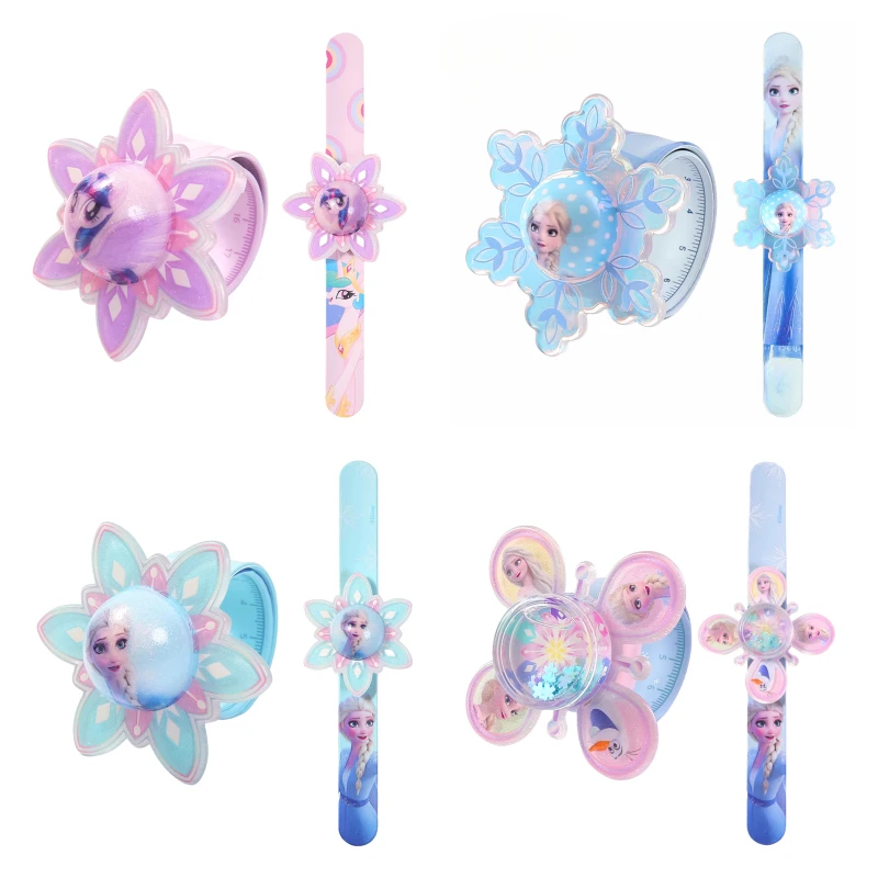 Disney Anime Peripherals Elsa Princess Bracelet Creative High Value Cartoon Cute Quicksand Spin Girl Hand Jewellery Toys Gifts
Disney Anime Peripherals Elsa Princess Bracelet Creative High Value Cartoon Cute Quicksand Spin Girl Hand Jewellery Toys Gifts