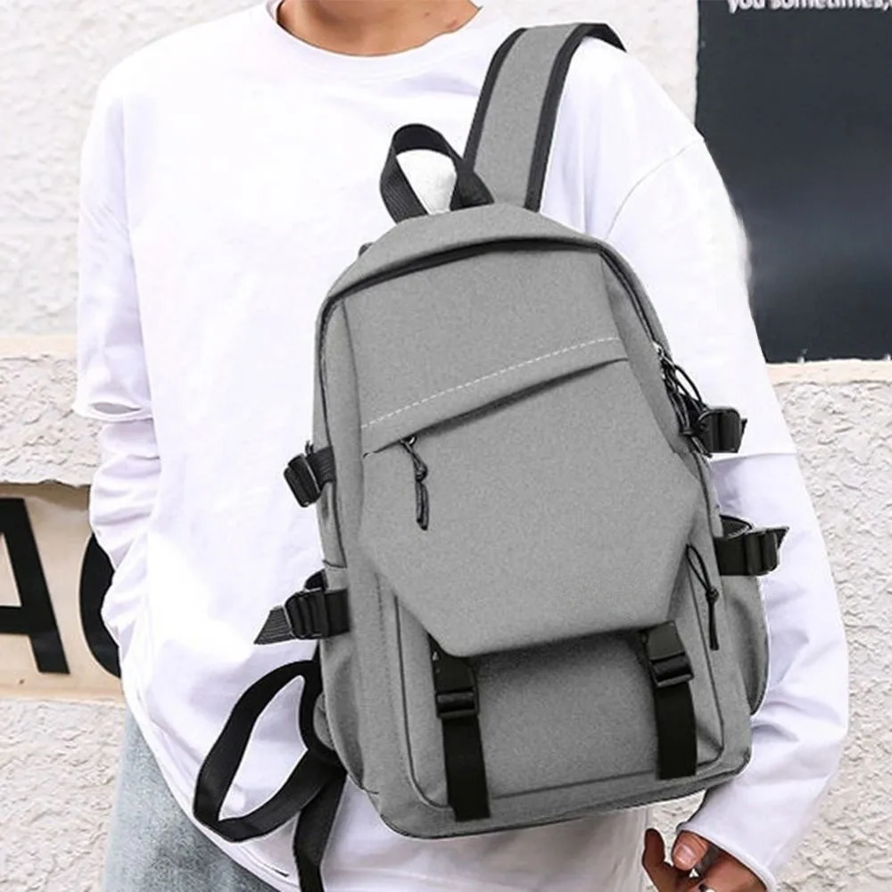 Large Capacity Men's Shoulder Bag Waterproof Multi Pocket Business Backpack Wear-Resistant Solid Color Outdoor Storage Bag
Large Capacity Men's Shoulder Bag Waterproof Multi Pocket Business Backpack Wear-Resistant Solid Color Outdoor Storage Bag