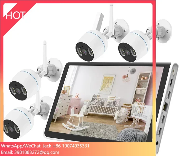 4 Channel High-quality Connection Convenient 3MP Wireless WiFi Security Monitoring NVR Kit
4 Channel High-quality Connection Convenient 3MP Wireless WiFi Security Monitoring NVR Kit