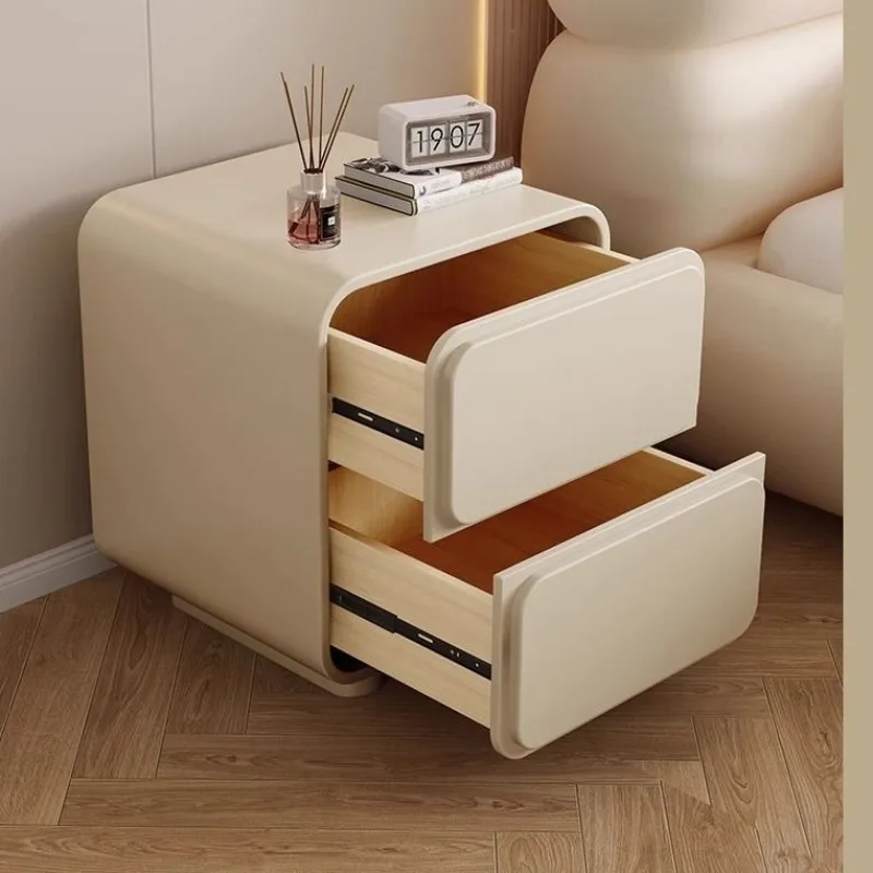 Cream wind bedside table leather free installation bedside storage cabinet household bedroom bedside cabinet small
Cream wind bedside table leather free installation bedside storage cabinet household bedroom bedside cabinet small