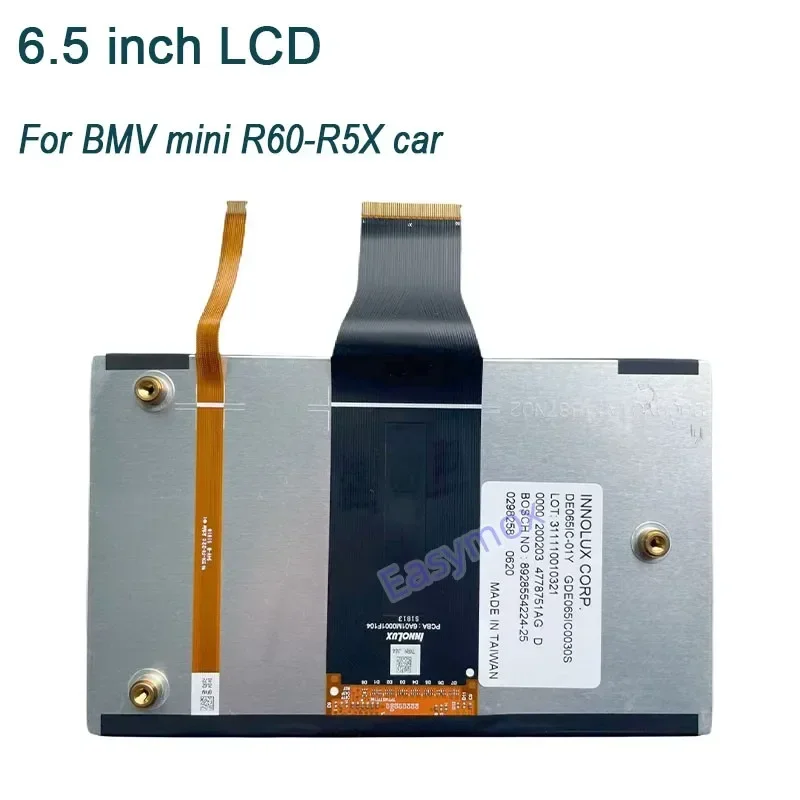 DE065IC-01Y 6.5" Car LCD Display for BMW Mini R60 BMW MINI R56 Alpine BMW Navigation Screen
DE065IC-01Y 6.5" Car LCD Display for BMW Mini R60 BMW MINI R56 Alpine BMW Navigation Screen