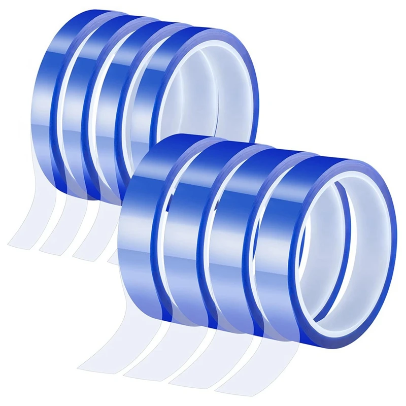 8Rolls 10&20Mm Heat Resistant Tape, Heat Transfer Tape, For Heat Transfer Sublimation Press
8Rolls 10&20Mm Heat Resistant Tape, Heat Transfer Tape, For Heat Transfer Sublimation Press