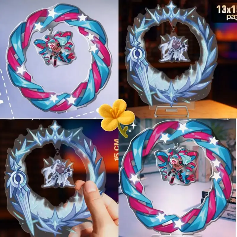 Anime Acrylic Standees for Cookie Run Kingdom Twizzly Gummy Elder Faerie Cookie 15Cm Acrylic Shaking Stand Desktop Decoration
Anime Acrylic Standees for Cookie Run Kingdom Twizzly Gummy Elder Faerie Cookie 15Cm Acrylic Shaking Stand Desktop Decoration