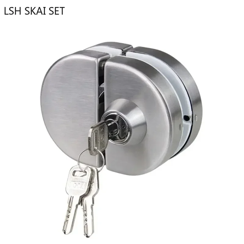 Double Open Glass Door Lock Stainless Steel Double Bolt Sliding Door Lock 10-12mm Office Glass Safety Hardware Lockset with Keys
Double Open Glass Door Lock Stainless Steel Double Bolt Sliding Door Lock 10-12mm Office Glass Safety Hardware Lockset with Keys