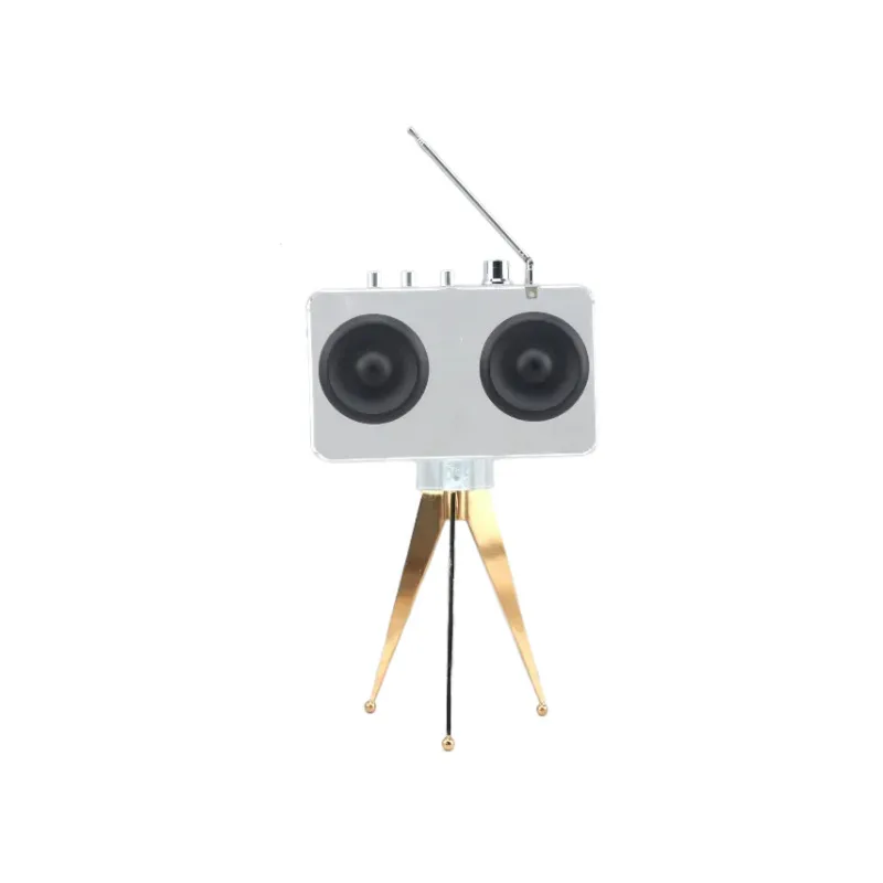 CX Modern Minimalist Geometric Tripod Crystal Radio Decorations, Ornaments
CX Modern Minimalist Geometric Tripod Crystal Radio Decorations, Ornaments