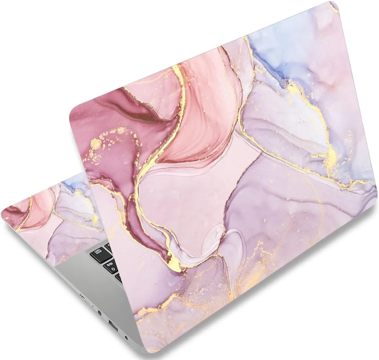 Marble Laptop Skin Sticker 15-15.6 Inches, Reusable Vinyl Decal for 12-15.4 Inch Notebooks, Waterproof & Scratch-Resistant
Marble Laptop Skin Sticker 15-15.6 Inches, Reusable Vinyl Decal for 12-15.4 Inch Notebooks, Waterproof & Scratch-Resistant