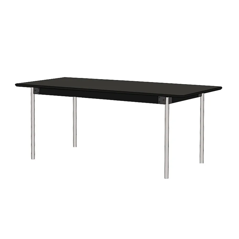Simple dining table, retro rectangular design, dining table, dining room combination
Simple dining table, retro rectangular design, dining table, dining room combination