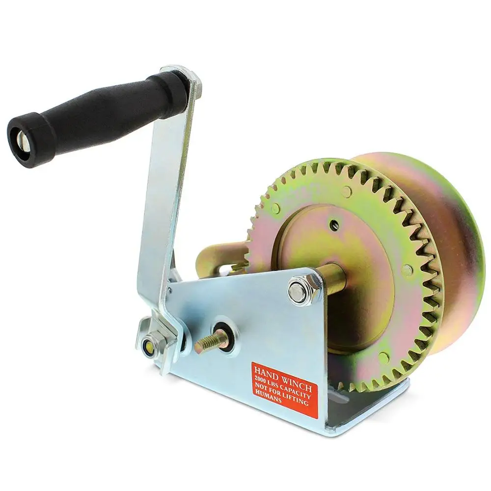 New Heavy Duty Hand Crank Strap Winch ATV Boat Trailer Handwinch,towing Accessories
New Heavy Duty Hand Crank Strap Winch ATV Boat Trailer Handwinch,towing Accessories