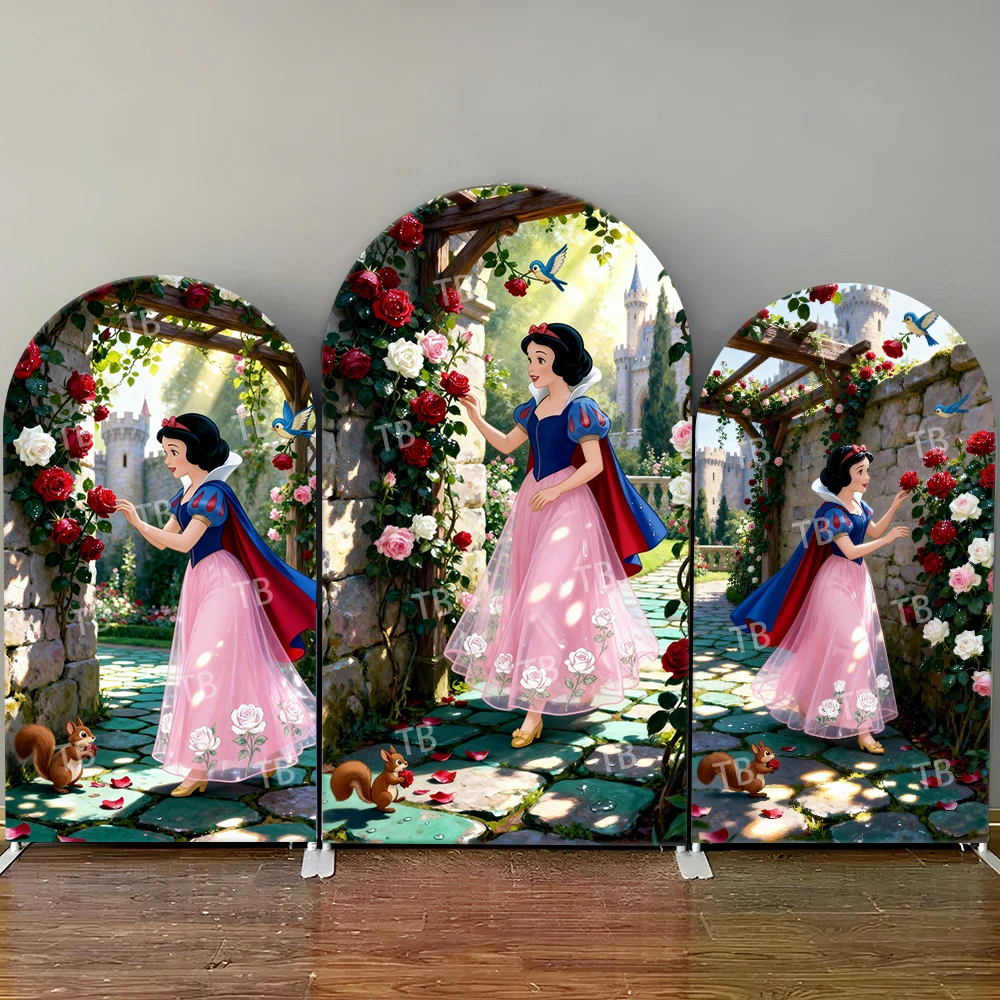 Disney Snow White Garden Rose Arch Style Arch Backdrop Cover Decor Photo Booth Prop for Birthday and Baby Shower
Disney Snow White Garden Rose Arch Style Arch Backdrop Cover Decor Photo Booth Prop for Birthday and Baby Shower