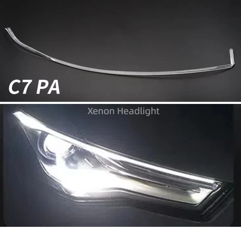 НОВАЯ акриловая трубка для фар DRL, направляющая для фар, ксеноновая и светодиодная лента DRL для Audi A6L C7PA 2016 2017 2018
НОВАЯ акриловая трубка для фар DRL, направляющая для фар, ксеноновая и светодиодная лента DRL для Audi A6L C7PA 2016 2017 2018
