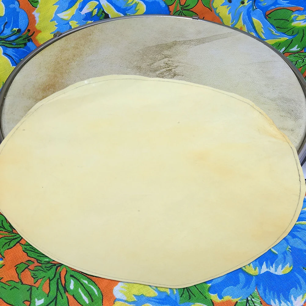 2Pcs Drum Heads 350MM Sheepskin Covers for African Drums Musical Instrument Accessories Percussion Parts Replacement 
2Pcs Drum Heads 350MM Sheepskin Covers for African Drums Musical Instrument Accessories Percussion Parts Replacement