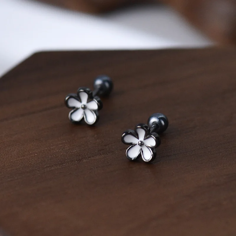 Silver 925 Earrings For Women Flower Black 925 Silver Earrings For Girls Fashion Daily Stud Earrings For Women Beautiful
Silver 925 Earrings For Women Flower Black 925 Silver Earrings For Girls Fashion Daily Stud Earrings For Women Beautiful