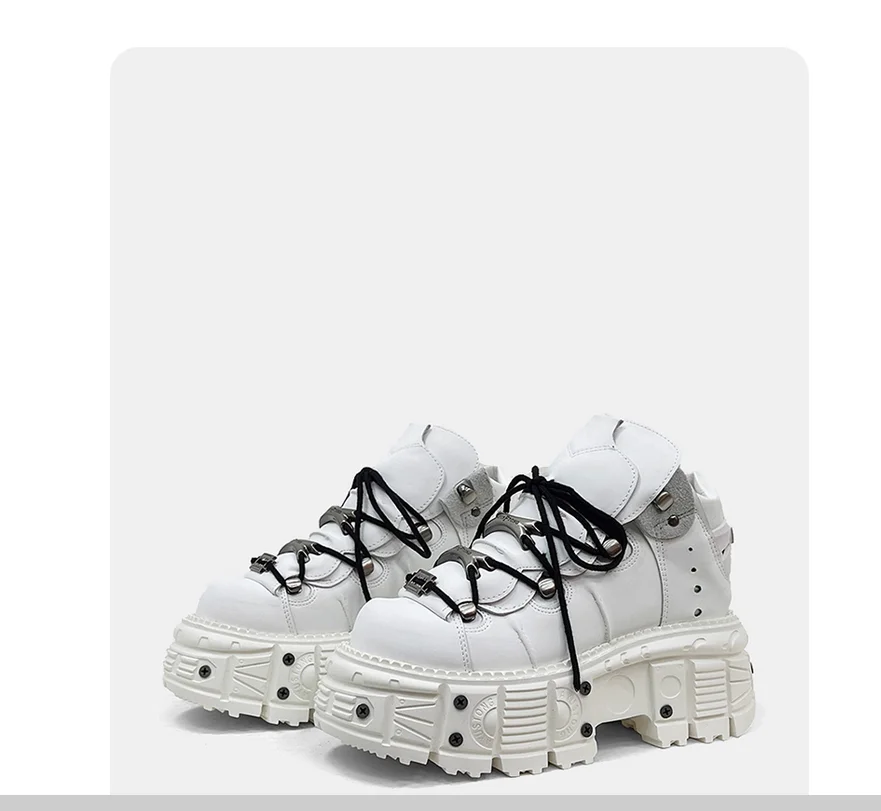 Cyberpunk Heavy Metal Platform Heeled Dark Gothic Rock Platform Women's Shoes
Cyberpunk Heavy Metal Platform Heeled Dark Gothic Rock Platform Women's Shoes