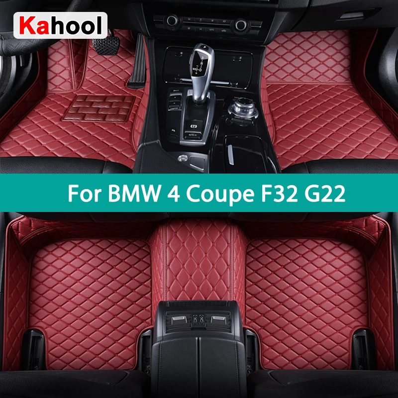 KAHOOL пользовательские автомобильные коврики для BMW 4 Coupe F32 G22 2013-2023 2 двери авто ковры аксессуары для ног Coche
KAHOOL пользовательские автомобильные коврики для BMW 4 Coupe F32 G22 2013-2023 2 двери авто ковры аксессуары для ног Coche