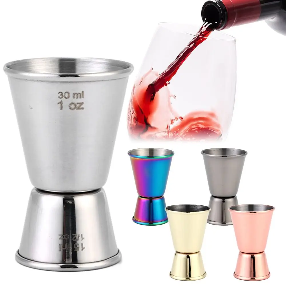 New 304 Stainless Steel Measure Jigger Dual Shot Japanese-Style Cocktail Shaker 1/2-1oz Cocktail Mug Bar
New 304 Stainless Steel Measure Jigger Dual Shot Japanese-Style Cocktail Shaker 1/2-1oz Cocktail Mug Bar