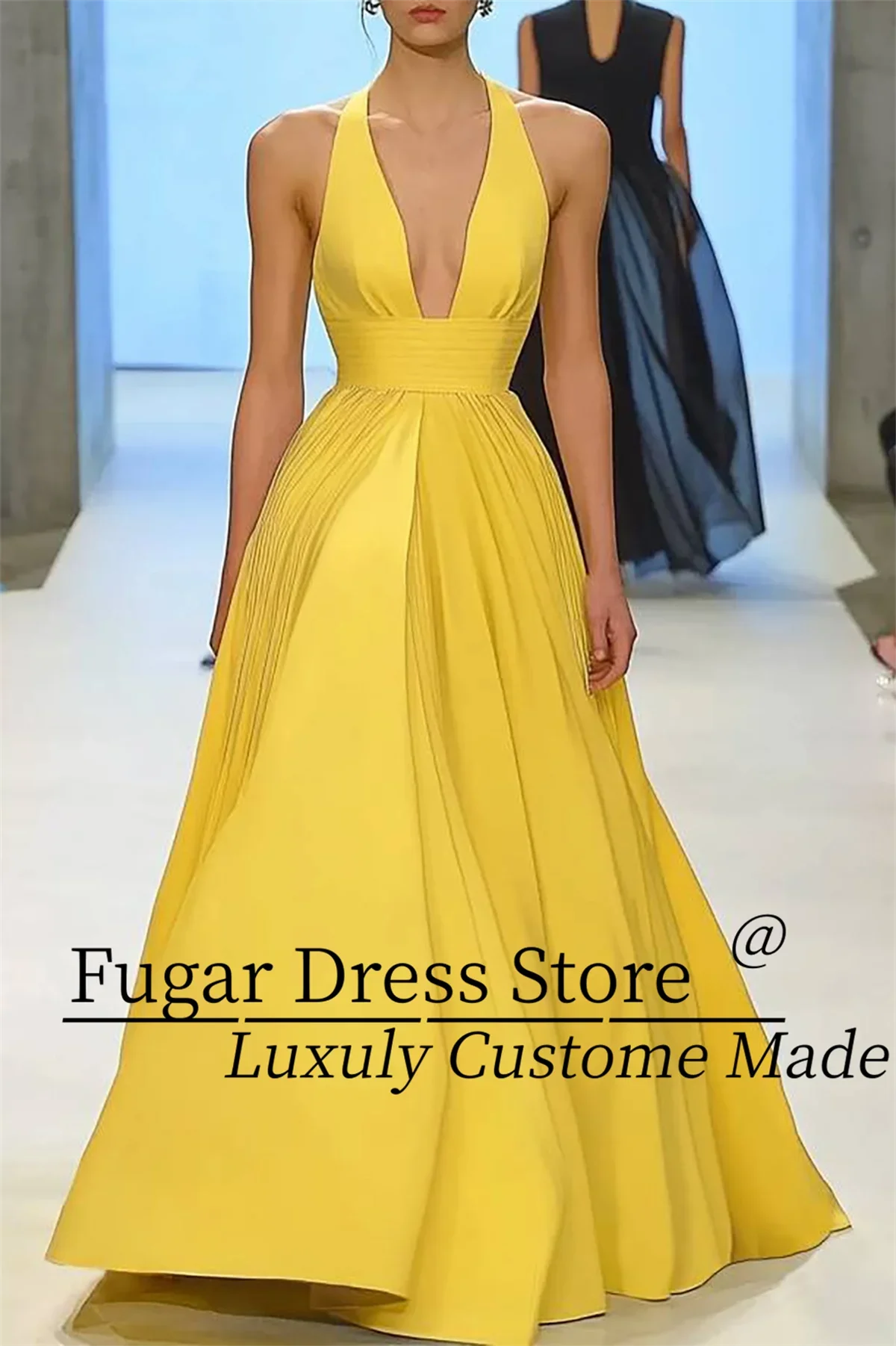 IANTIAN Customized Formal Party Prom Evening Dresses For Women Sexy Deep V-Neck Maxi Dress Floor-Length Dress فساتين سهرات
IANTIAN Customized Formal Party Prom Evening Dresses For Women Sexy Deep V-Neck Maxi Dress Floor-Length Dress فساتين سهرات
