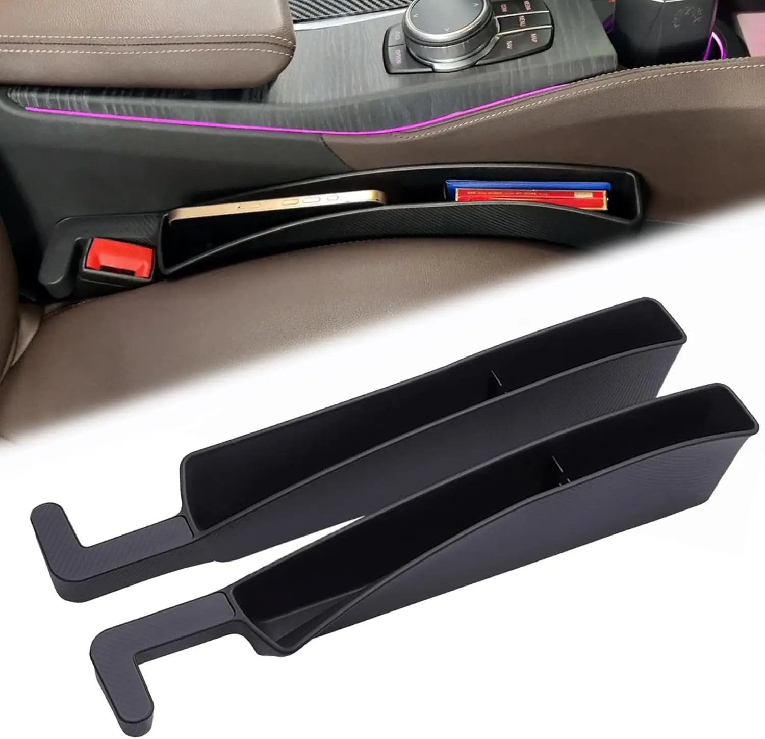Car Seat Gap Filler Organizer, Dual Slot Car Seat Gap Organizer,Seat Gap Between Seat and Console, Car Seat Gap Plug with Storag
Car Seat Gap Filler Organizer, Dual Slot Car Seat Gap Organizer,Seat Gap Between Seat and Console, Car Seat Gap Plug with Storag