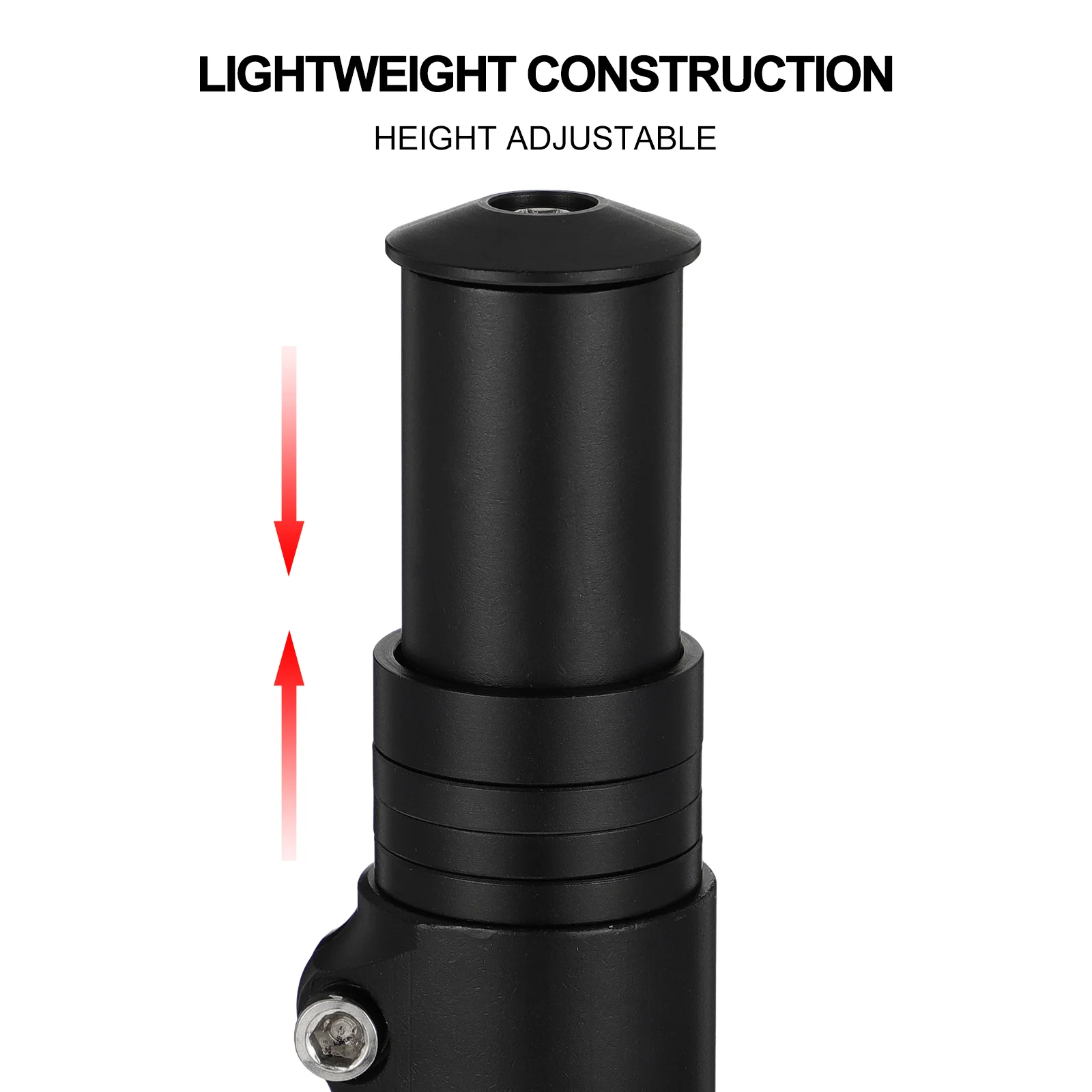 Bike Handlebar Riser Adapter Aluminium Alloy Material Durable Easy Install Suitable Mountain Road Bikes Bike Handlebar Riser
Bike Handlebar Riser Adapter Aluminium Alloy Material Durable Easy Install Suitable Mountain Road Bikes Bike Handlebar Riser