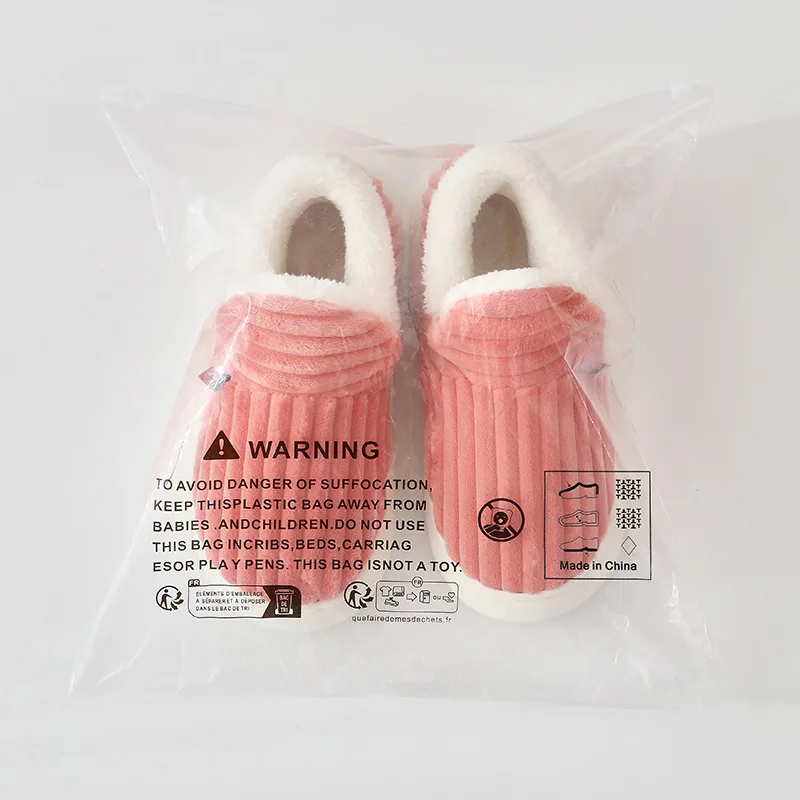 Thick Bottomed Fleece Lined Cotton Slippers Women's Indoor Home Use Warm Shoes Flat Heel Comfortable Winter Footwear
Thick Bottomed Fleece Lined Cotton Slippers Women's Indoor Home Use Warm Shoes Flat Heel Comfortable Winter Footwear