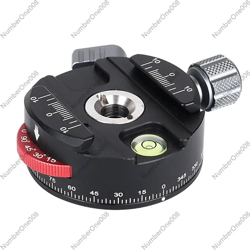 Quick-Release Clamp Seat with 360° Horizontal Rotation, Arca-Swiss Standard Compatible Gimbal Mount Plate for Tripod
Quick-Release Clamp Seat with 360° Horizontal Rotation, Arca-Swiss Standard Compatible Gimbal Mount Plate for Tripod