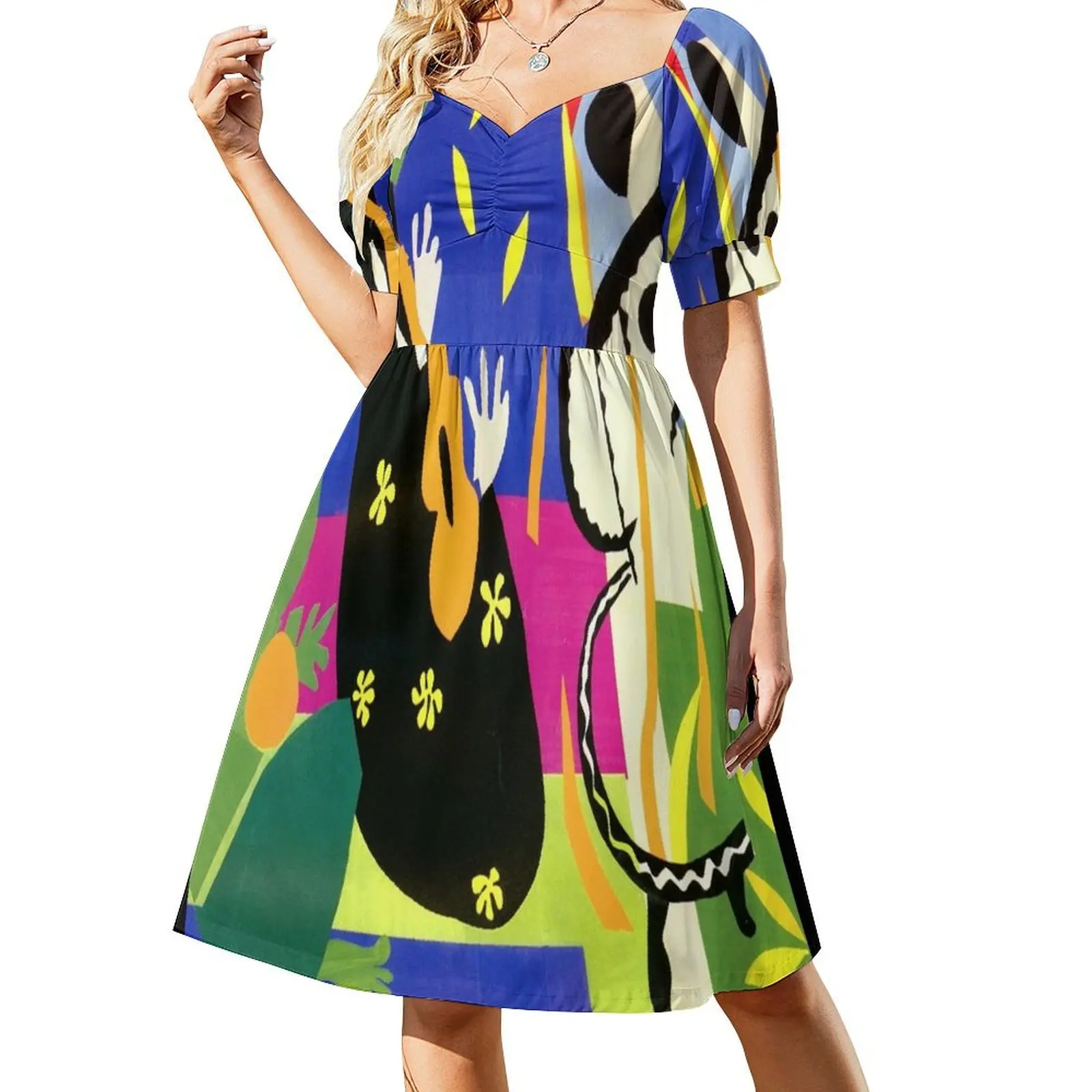 The Sorrows of the King - Henri Matisse Short-Sleeved Dress summer dress dress women summer evening women
The Sorrows of the King - Henri Matisse Short-Sleeved Dress summer dress dress women summer evening women