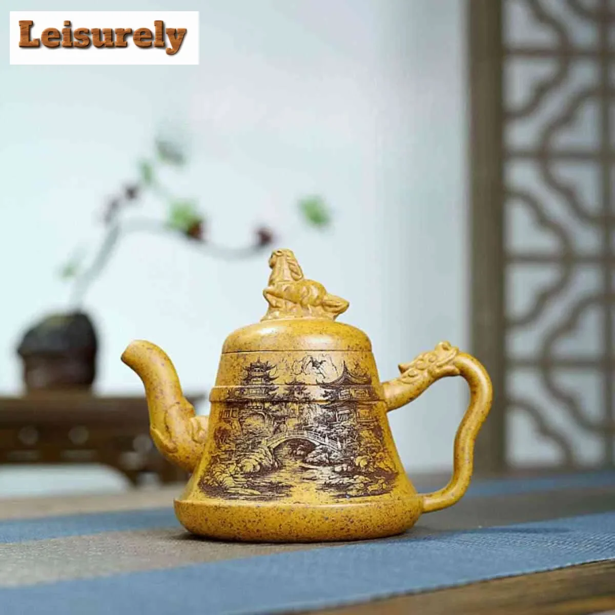 360 мл Исинский фиолетовый глиняный чайник ручной работы Dragon Horse Spirit Pot Сырая руда гипертермическая секция грязевой чайник с фильтром Zisha Teaset
360 мл Исинский фиолетовый глиняный чайник ручной работы Dragon Horse Spirit Pot Сырая руда гипертермическая секция грязевой чайник с фильтром Zisha Teaset