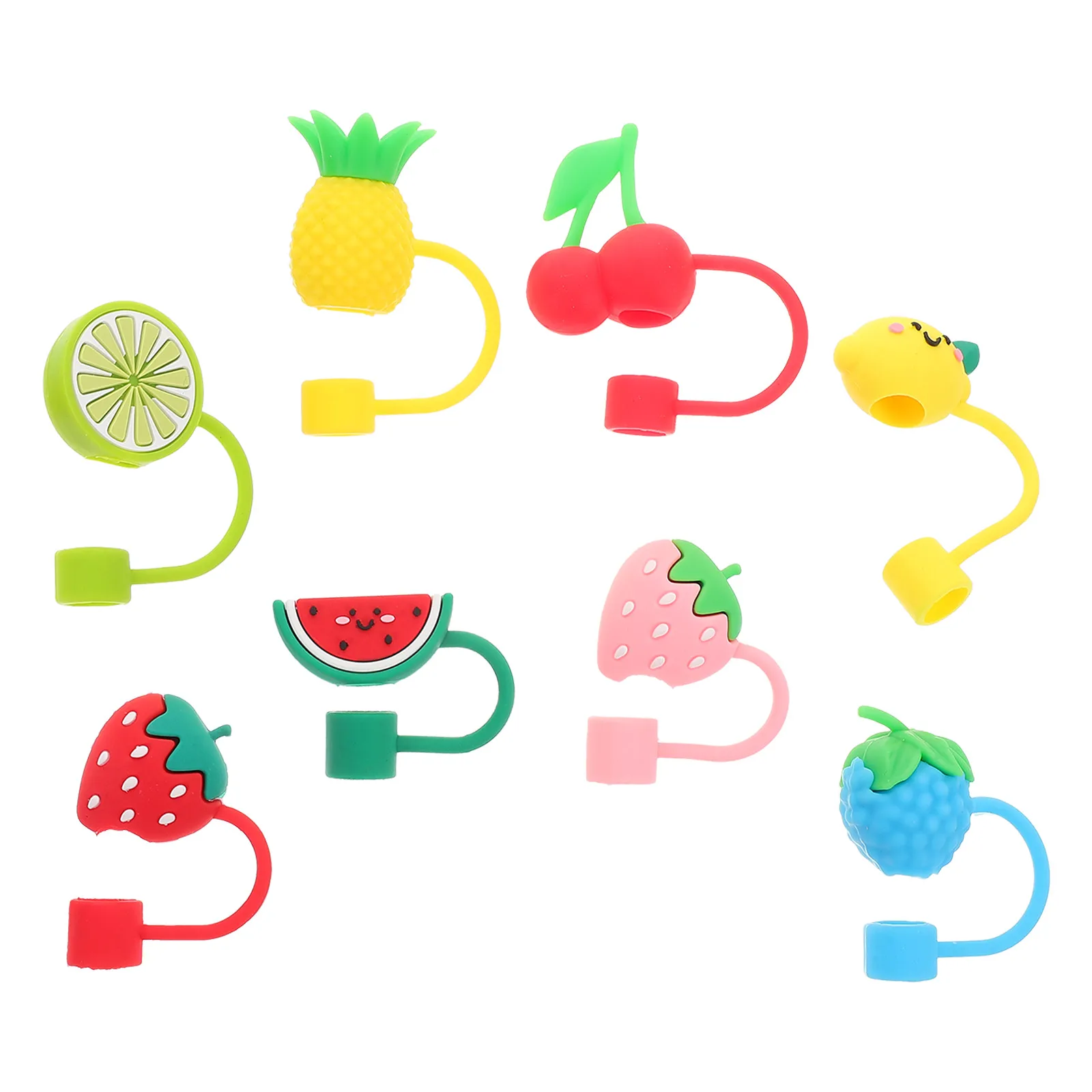 8pcs Fruit Straw Cap Silicone Cover 10mm Straight Cute Reusable Drinking Caps Tumbler Straw Protection Kitchen Bar Accessories
8pcs Fruit Straw Cap Silicone Cover 10mm Straight Cute Reusable Drinking Caps Tumbler Straw Protection Kitchen Bar Accessories