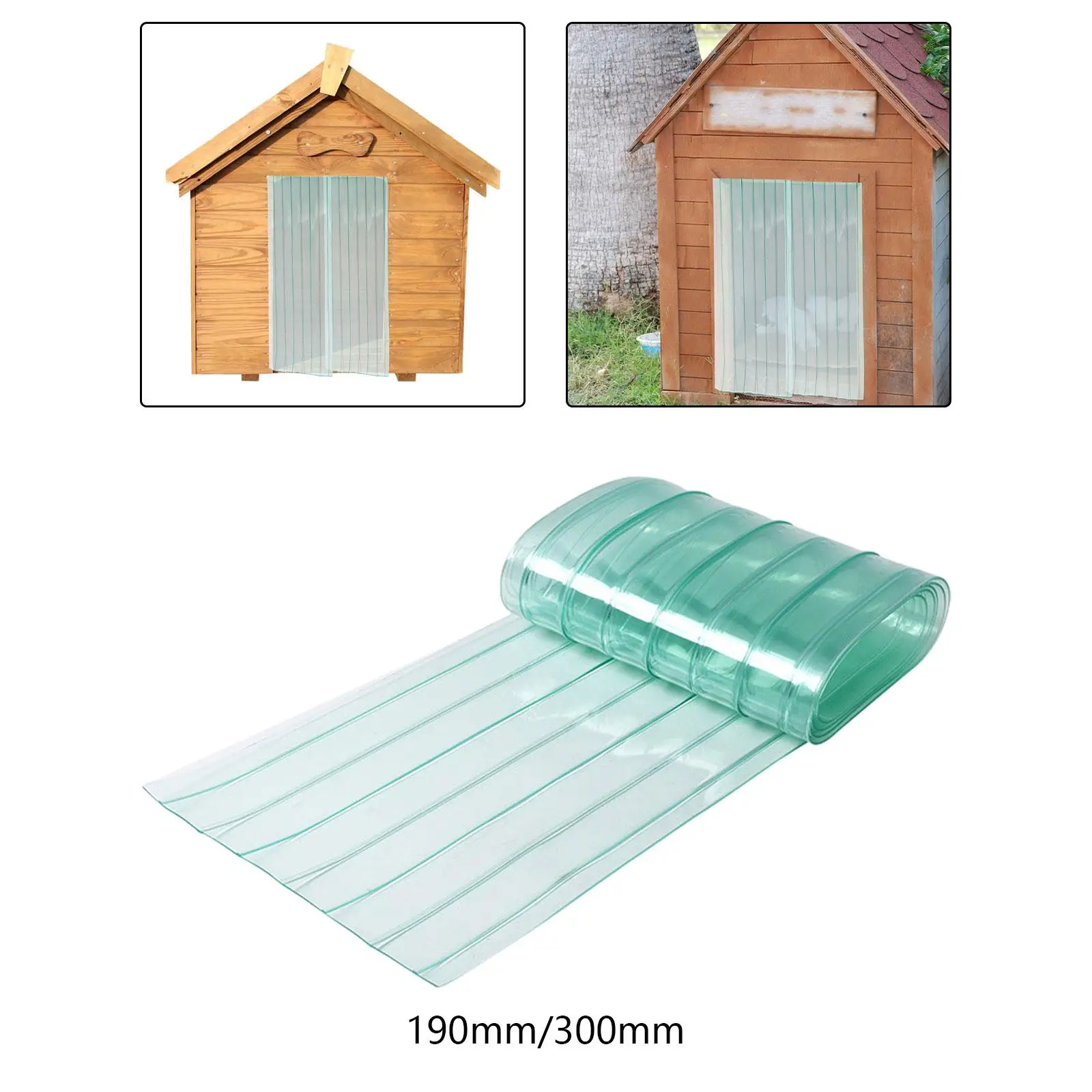 Transparent PVC Dog Door Flap Barrier for DIY Pet House Safe Door Mount Weatherproof Entry
Transparent PVC Dog Door Flap Barrier for DIY Pet House Safe Door Mount Weatherproof Entry