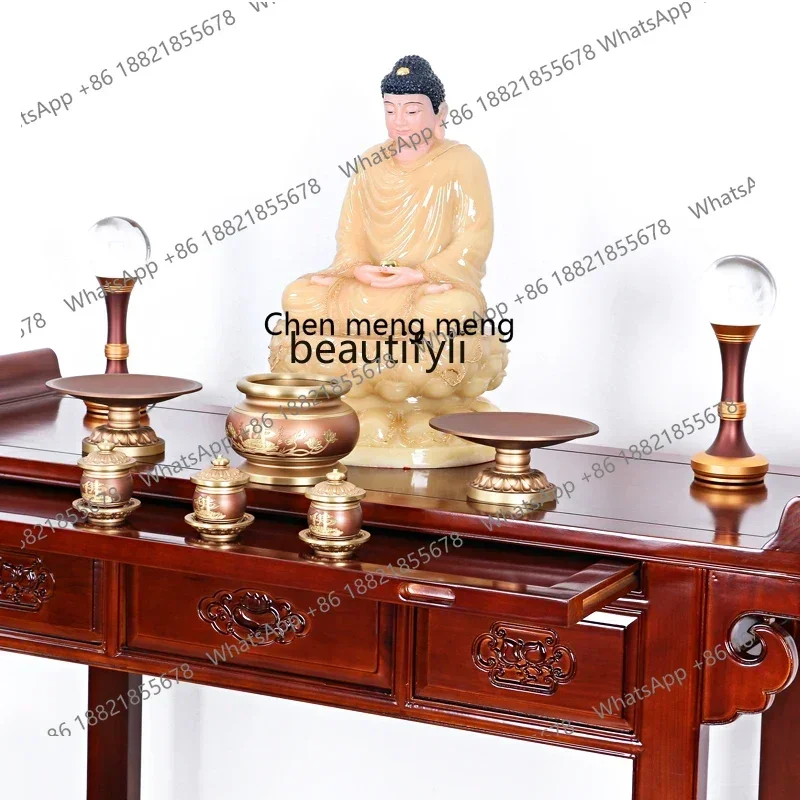 K182xz1Chinese Style Buddha Shrine a Long Narrow Table Altar Household Living Room Buddha Table Economical God of Wealth Worship
K182xz1Chinese Style Buddha Shrine a Long Narrow Table Altar Household Living Room Buddha Table Economical God of Wealth Worship