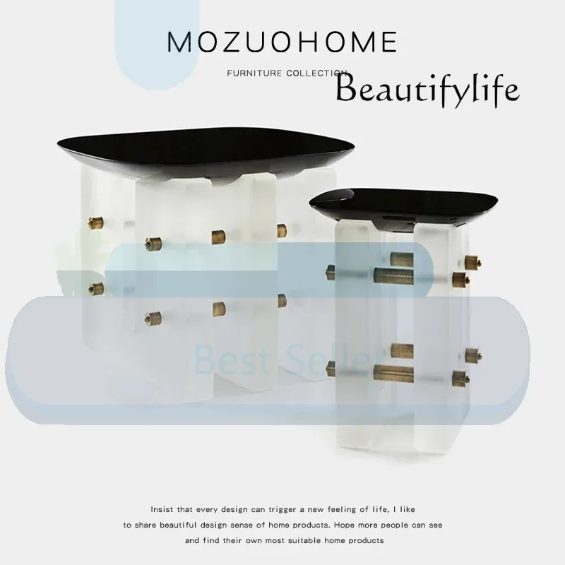 1PCS HX Nordic Creative Personality Designer Acrylic Coffee Table Minimalist Craftsmanship Living Room Sofa Edge Fashion
1PCS HX Nordic Creative Personality Designer Acrylic Coffee Table Minimalist Craftsmanship Living Room Sofa Edge Fashion