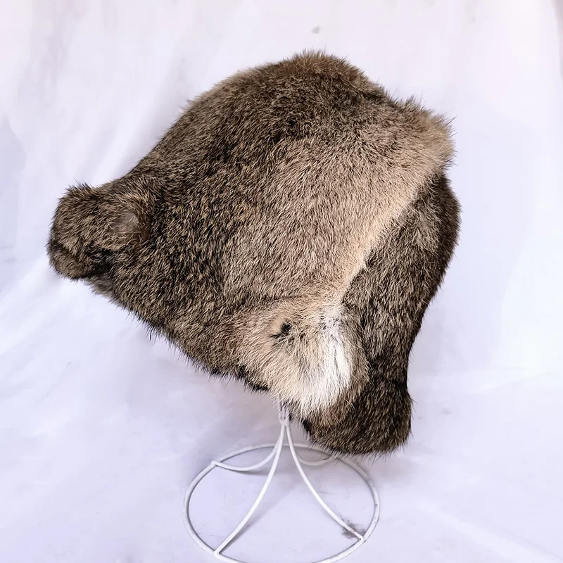 2024 New Style Women Outdoor Winter Warm Natural Rabbit Fur hat Female Full Fluffy Fur Caps Female
2024 New Style Women Outdoor Winter Warm Natural Rabbit Fur hat Female Full Fluffy Fur Caps Female
