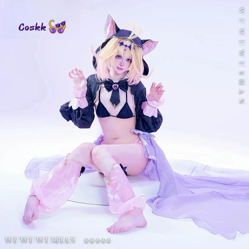 Anime Moria Ruruka Star Detective Precure! Cosplay Costume Women sexy hooded top new Halloween party beach bikini uniform Outfit
Anime Moria Ruruka Star Detective Precure! Cosplay Costume Women sexy hooded top new Halloween party beach bikini uniform Outfit