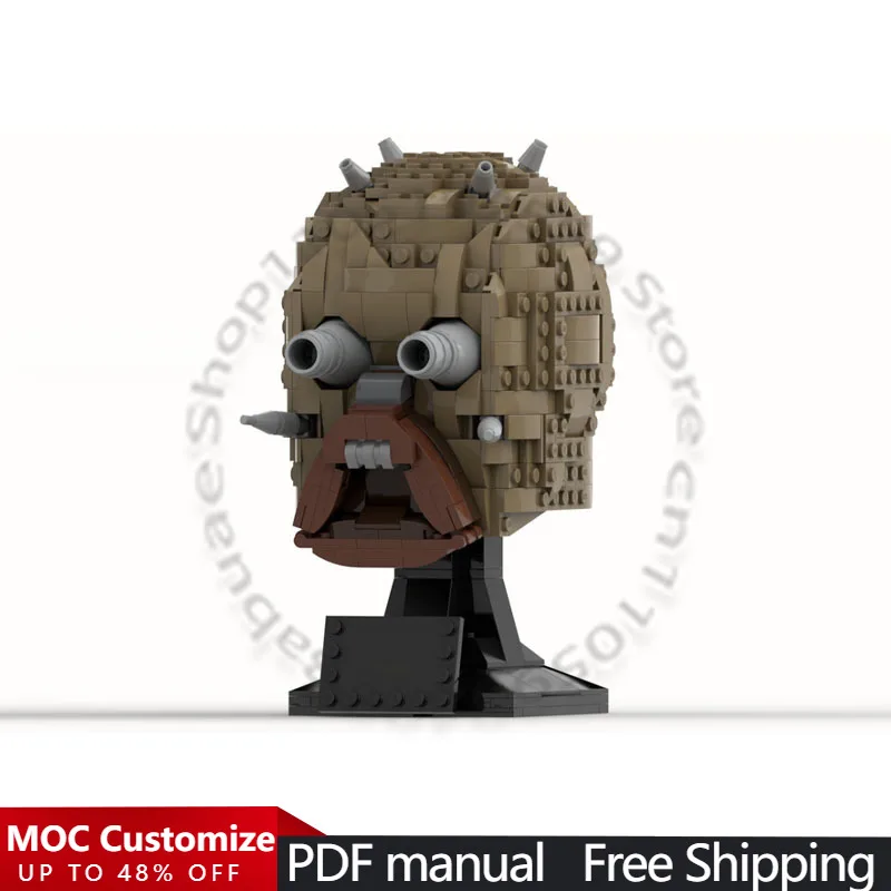 677 PCS Popular Game Character Series Raider Mask MOC Customize Modular Building Block Simple Brick Kids DIY Holiday Toy Gifts
677 PCS Popular Game Character Series Raider Mask MOC Customize Modular Building Block Simple Brick Kids DIY Holiday Toy Gifts