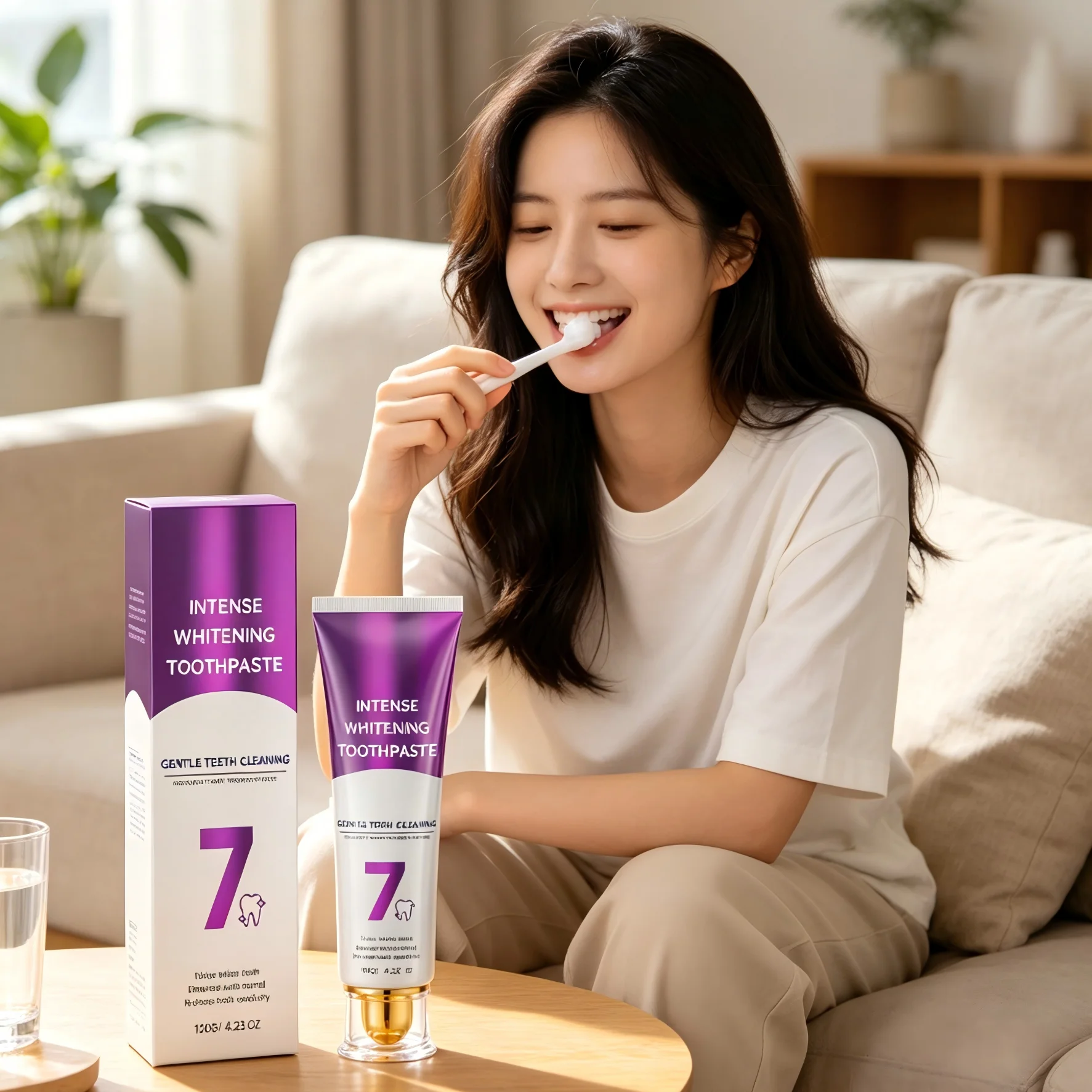 Brighten Teeth Whitening Toothpaste for Sensitive Teeth Cleaning Fresh Breath Oral Hygiene Products Hydroxyapatite Toothpaste
Brighten Teeth Whitening Toothpaste for Sensitive Teeth Cleaning Fresh Breath Oral Hygiene Products Hydroxyapatite Toothpaste