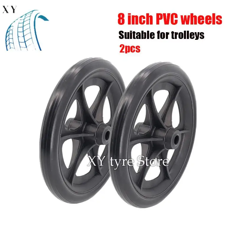 8 Inch Wheels Smooth Flexible Heavy Duty Wheelchair Front Castor Solid Tire Wheel Wheelchair Replacement Parts Hot
8 Inch Wheels Smooth Flexible Heavy Duty Wheelchair Front Castor Solid Tire Wheel Wheelchair Replacement Parts Hot