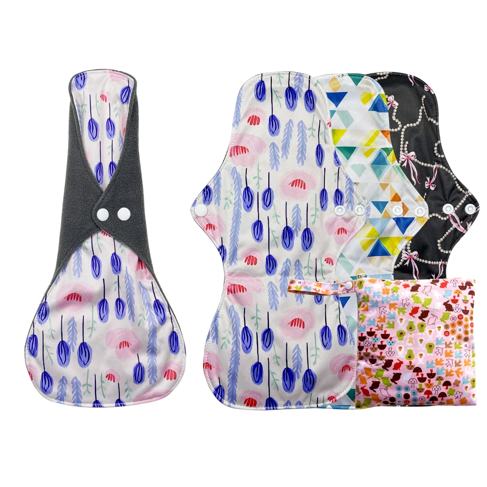 5pcs set Women reusable Postpartum Pads, Washable Sanitary Napkins for Heavy Flow, Eco-Friendly Bamboo Charcoal Mama Cloth Pads
5pcs set Women reusable Postpartum Pads, Washable Sanitary Napkins for Heavy Flow, Eco-Friendly Bamboo Charcoal Mama Cloth Pads