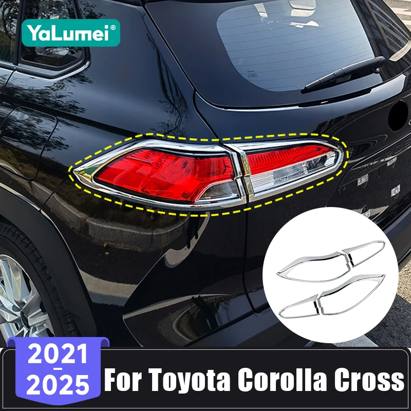 For Toyota Corolla Cross XG10 Hybrid 2021 2022 2023 2024 2025 ABS Car Rear Tail Light Lamp Cover Frame Trim Sticker Accessories
For Toyota Corolla Cross XG10 Hybrid 2021 2022 2023 2024 2025 ABS Car Rear Tail Light Lamp Cover Frame Trim Sticker Accessories