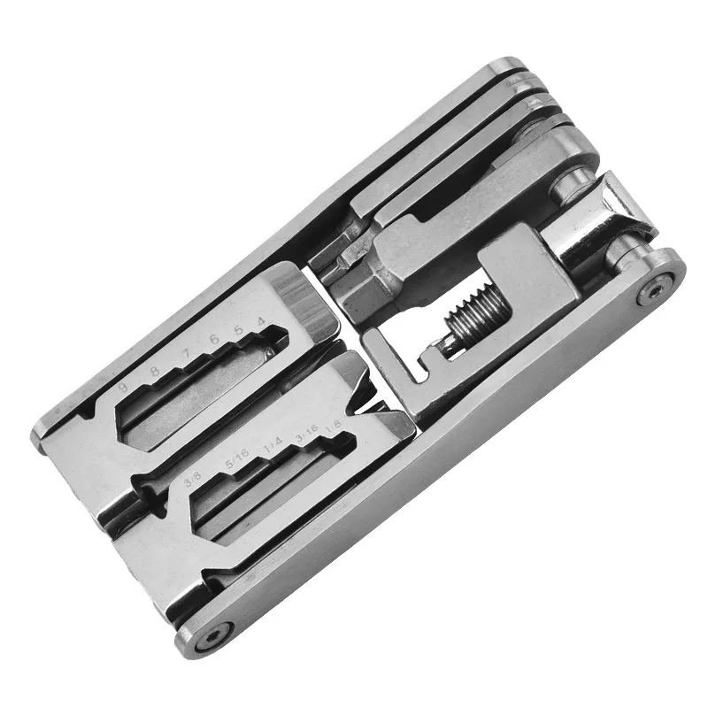 Stainless Steel OEM Bicycle Chain Repair Tool Combination Wrench Set Multi-Function 1/4 in Socket Drive 1-Year Warranty
Stainless Steel OEM Bicycle Chain Repair Tool Combination Wrench Set Multi-Function 1/4 in Socket Drive 1-Year Warranty