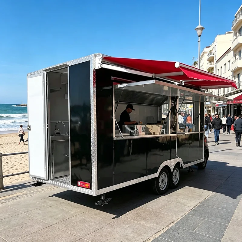 Customized Mobile Crepe Food Cart Trailer Concession Truck For Crepe Dessert Street Vending Mall Park Events Business
Customized Mobile Crepe Food Cart Trailer Concession Truck For Crepe Dessert Street Vending Mall Park Events Business