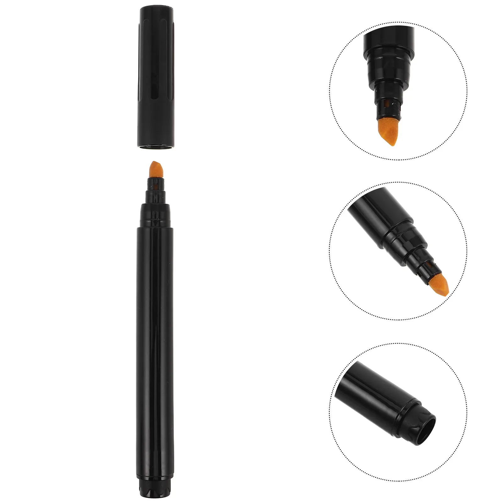 4Pcs Chisel Tip Fake Bill Detection Pen Checker Portable Banknote Authenticity Tester Money Security Marker
4Pcs Chisel Tip Fake Bill Detection Pen Checker Portable Banknote Authenticity Tester Money Security Marker