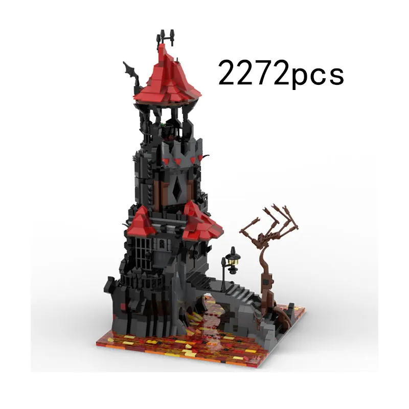 MOC Creative Medieval Castle Haunted House Model Small Particle Assembly Building Block Toy Ornament Gift Set 2272pcs
MOC Creative Medieval Castle Haunted House Model Small Particle Assembly Building Block Toy Ornament Gift Set 2272pcs