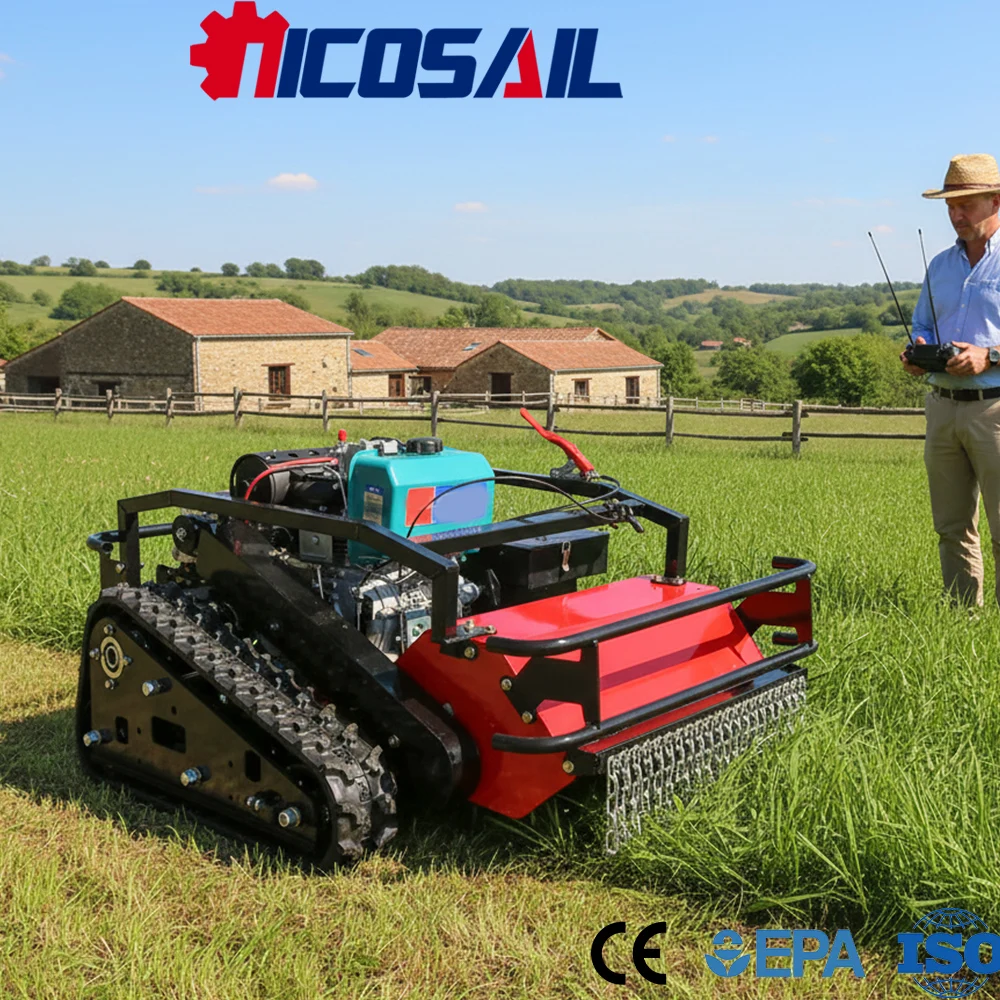 CE Certified Custom Mini Lawn Mower Remote Control Grass Cutter for Agriculture and Garden Use
CE Certified Custom Mini Lawn Mower Remote Control Grass Cutter for Agriculture and Garden Use