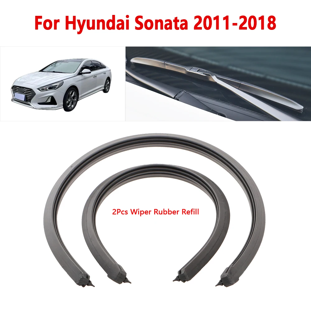 For Hyundai Sonata 2011 2012 2013 2014 2015 2016 2017 2018 Wiper Refill Rubber Strip 18" 26" Car Wiper Accessories 1Pair
For Hyundai Sonata 2011 2012 2013 2014 2015 2016 2017 2018 Wiper Refill Rubber Strip 18" 26" Car Wiper Accessories 1Pair