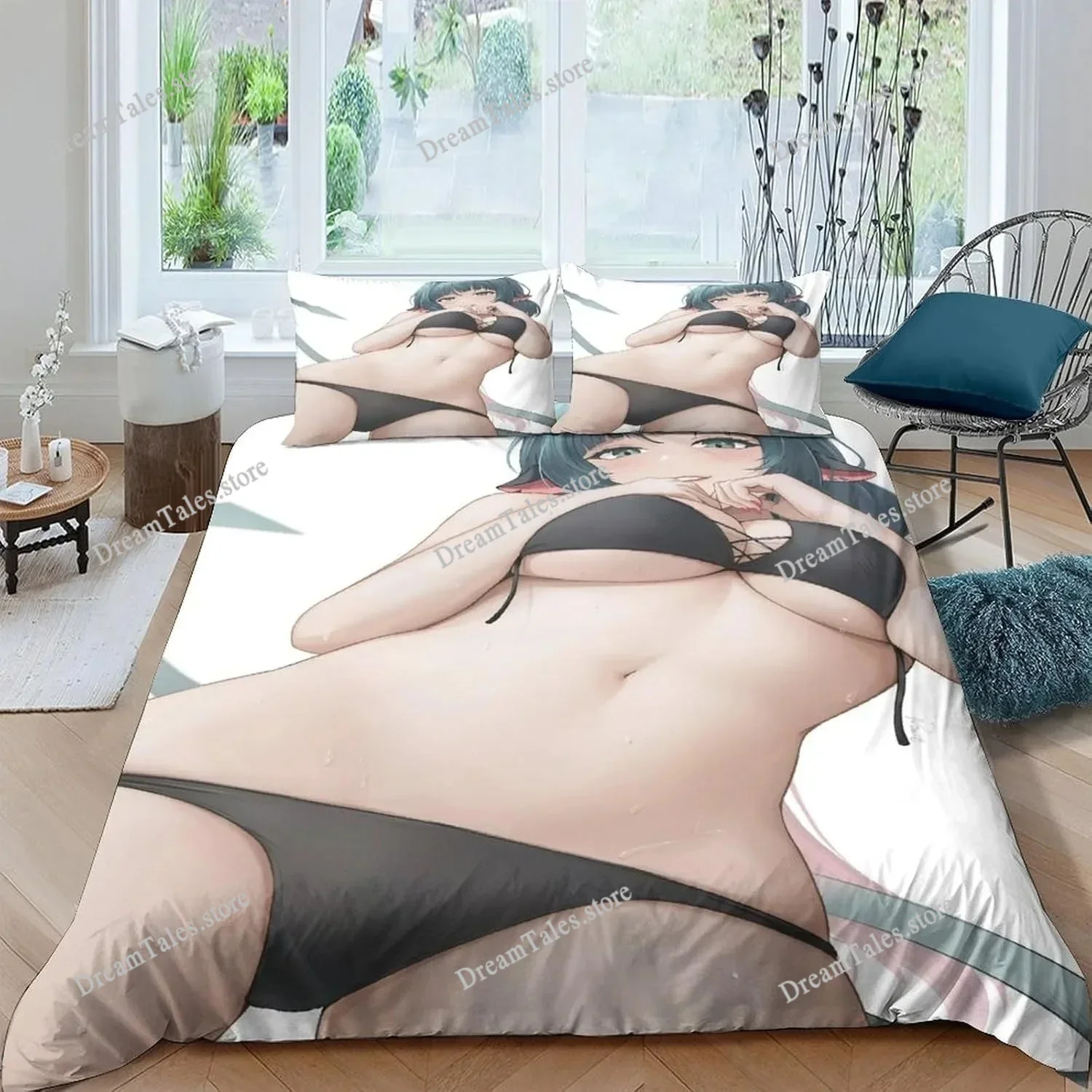 Kawaii Anime Sexy Girl Bedding Set,Duvet Cover Comforter Bed Set Quilt Cover Pillowcase,King Queen Twin Size Boys Girls Adults
Kawaii Anime Sexy Girl Bedding Set,Duvet Cover Comforter Bed Set Quilt Cover Pillowcase,King Queen Twin Size Boys Girls Adults