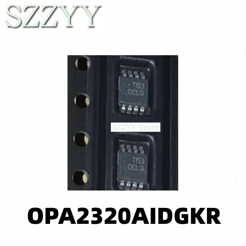 5 шт. OPA2320 OPA2320AIDGKR MSOP-8 с печатной маркировкой OCLQ, операционный усилитель, микросхема
5 шт. OPA2320 OPA2320AIDGKR MSOP-8 с печатной маркировкой OCLQ, операционный усилитель, микросхема