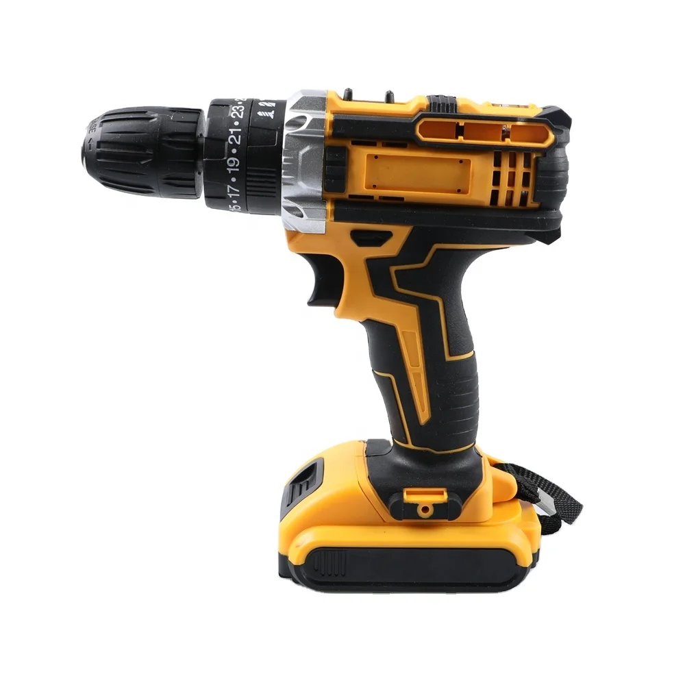 Factory OEM 10mm Chuck Cordless Drill Driver with Variable Speed Lithium Battery Impact Combi Drill
Factory OEM 10mm Chuck Cordless Drill Driver with Variable Speed Lithium Battery Impact Combi Drill