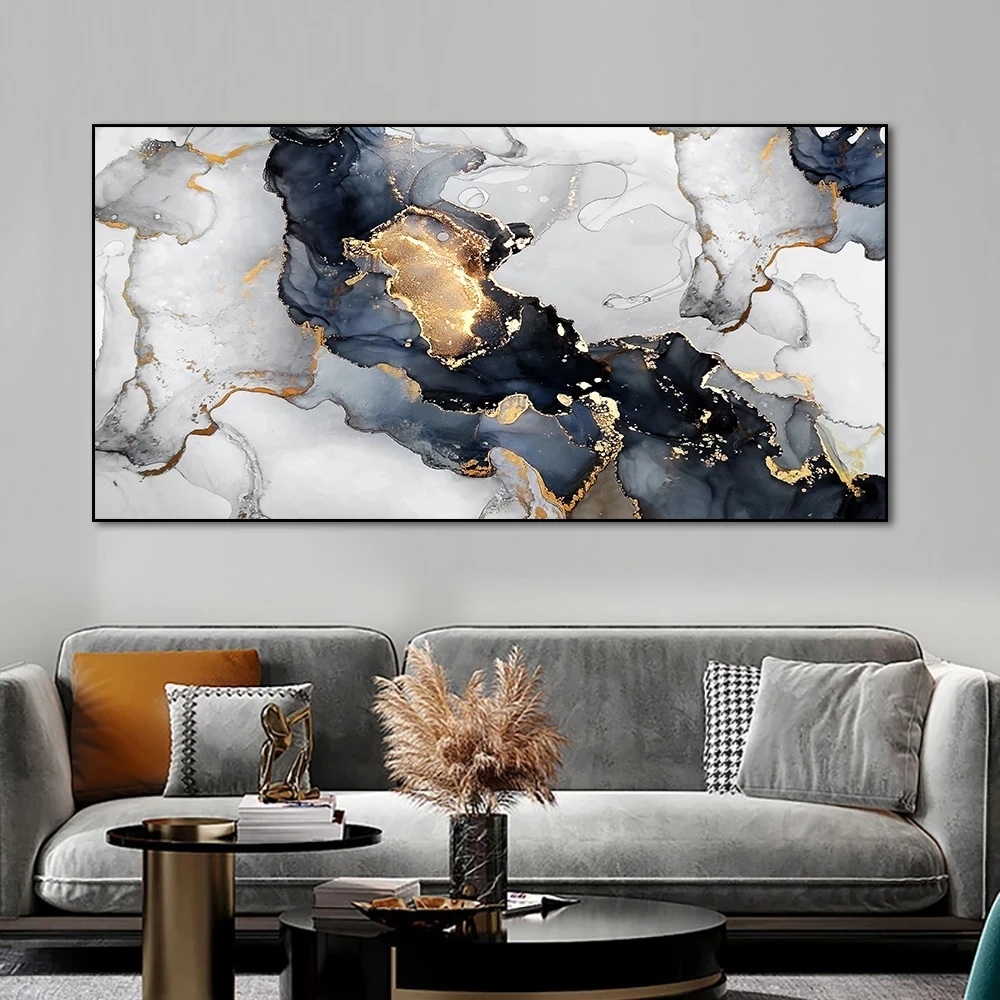 Abstract Dark Blue Lake White Waves With Gold Foil Canvas Painting Modern Nordic Landscape Posters And Prints For Home Decor
Abstract Dark Blue Lake White Waves With Gold Foil Canvas Painting Modern Nordic Landscape Posters And Prints For Home Decor