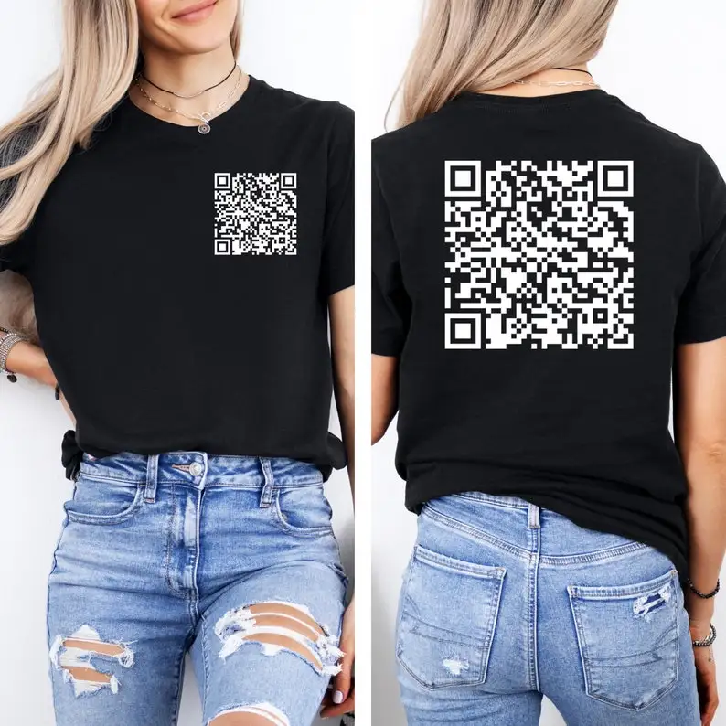 blamed! QR code unisex round neck T-shirt - funny shirt - satirical gift for friends - gift for colleagues - gift for him
blamed! QR code unisex round neck T-shirt - funny shirt - satirical gift for friends - gift for colleagues - gift for him